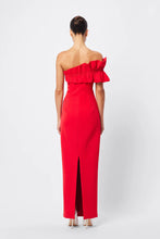 Load image into Gallery viewer, Mossman - Soft Spoken - Midi Dress - Red
