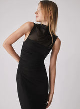 Load image into Gallery viewer, Esmaee - Viola Midi Dress - Black
