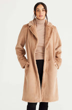 Load image into Gallery viewer, Brave + True - Soho Long Coat - Tan
