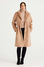 Load image into Gallery viewer, Brave + True - Soho Long Coat - Tan
