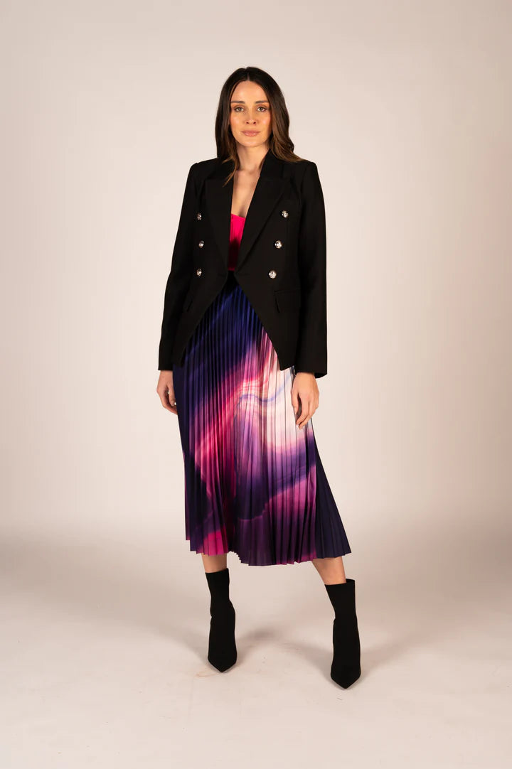 We Are The Others - Lilian Pleat Skirt - Prism